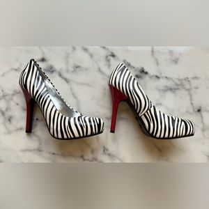 4 for $20 | Bamboo | Zebra Stripe Stilettos